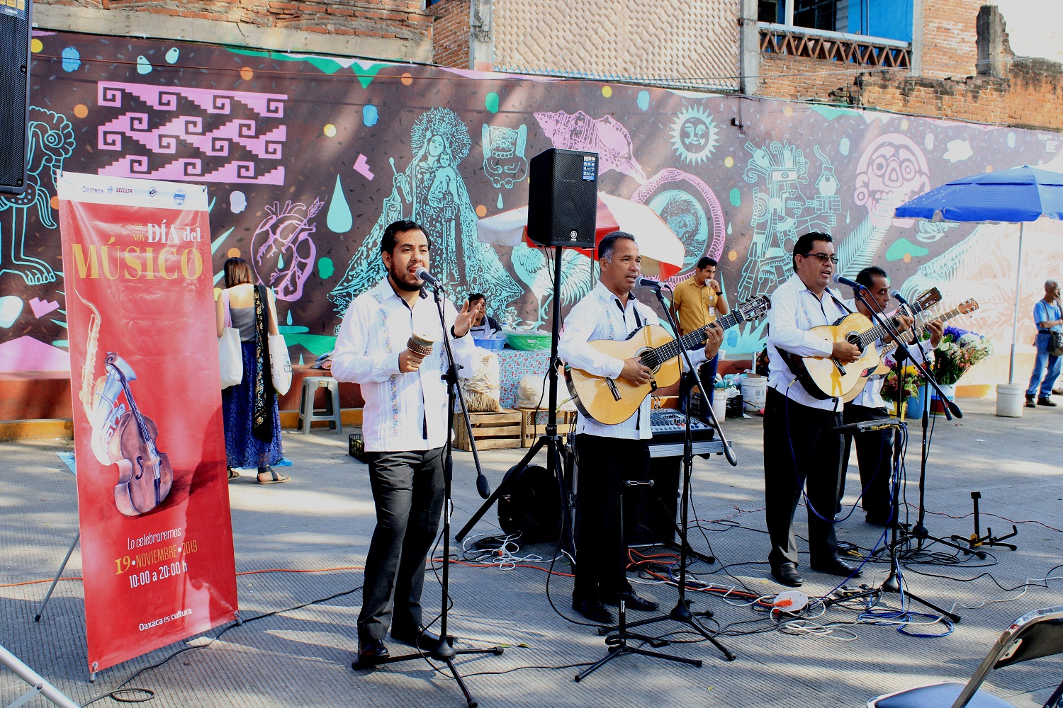 Celebra Ayuntamiento capitalino en espacios públicos el Día del Músico