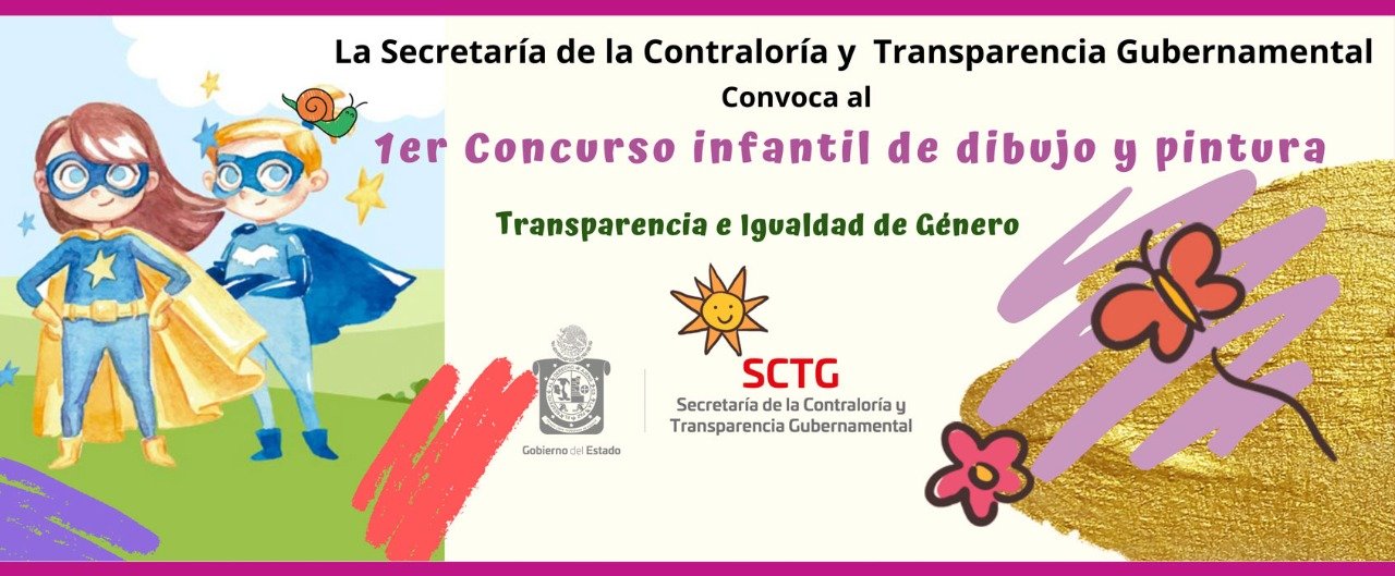 Tercera llamada a niñas y niños para ganar dibujando, el tema es la legalidad y transparencia