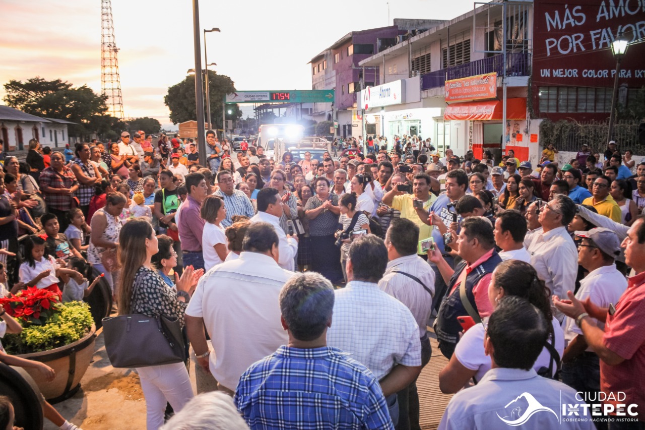 Se inaugura Avenida ferrocarril en Ciudad Ixtepec