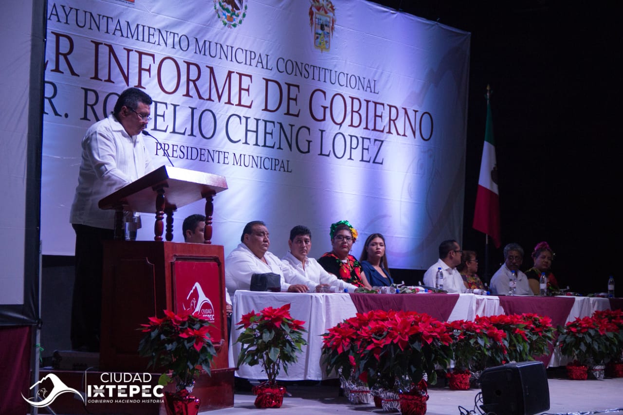 Primer Informe de actividades del DR. Rogelio Cheng López en Ixtepec