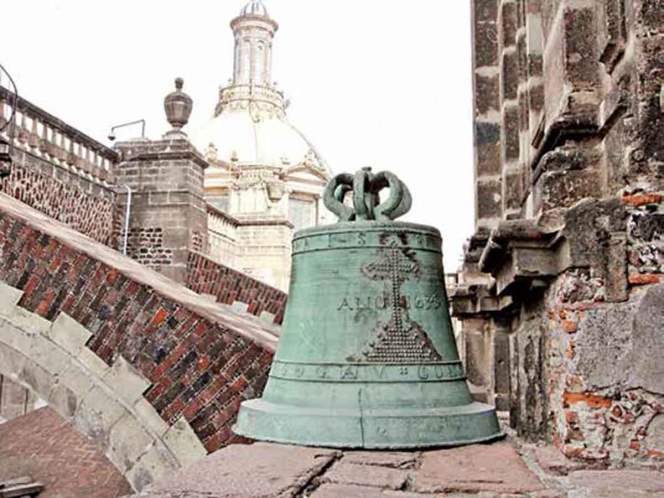 Protegen campanas de México; instrumentos sonoros