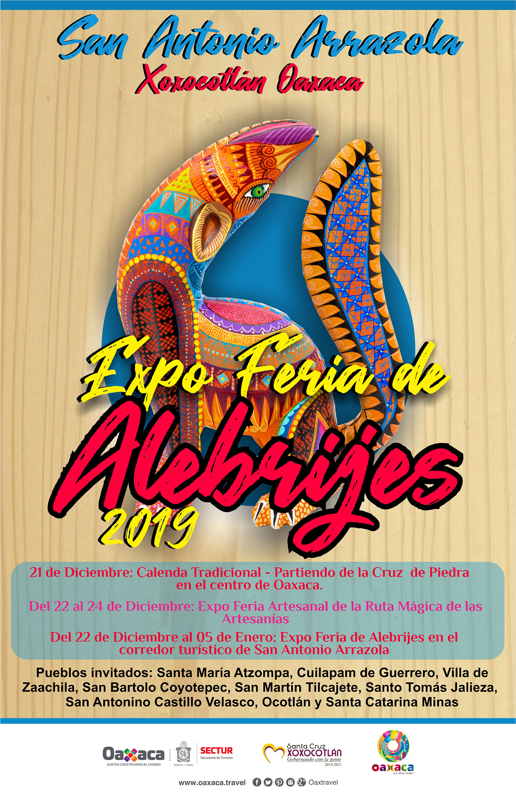 Realizará San Antonio Arrazola expo ferias artesanales en época decembrina