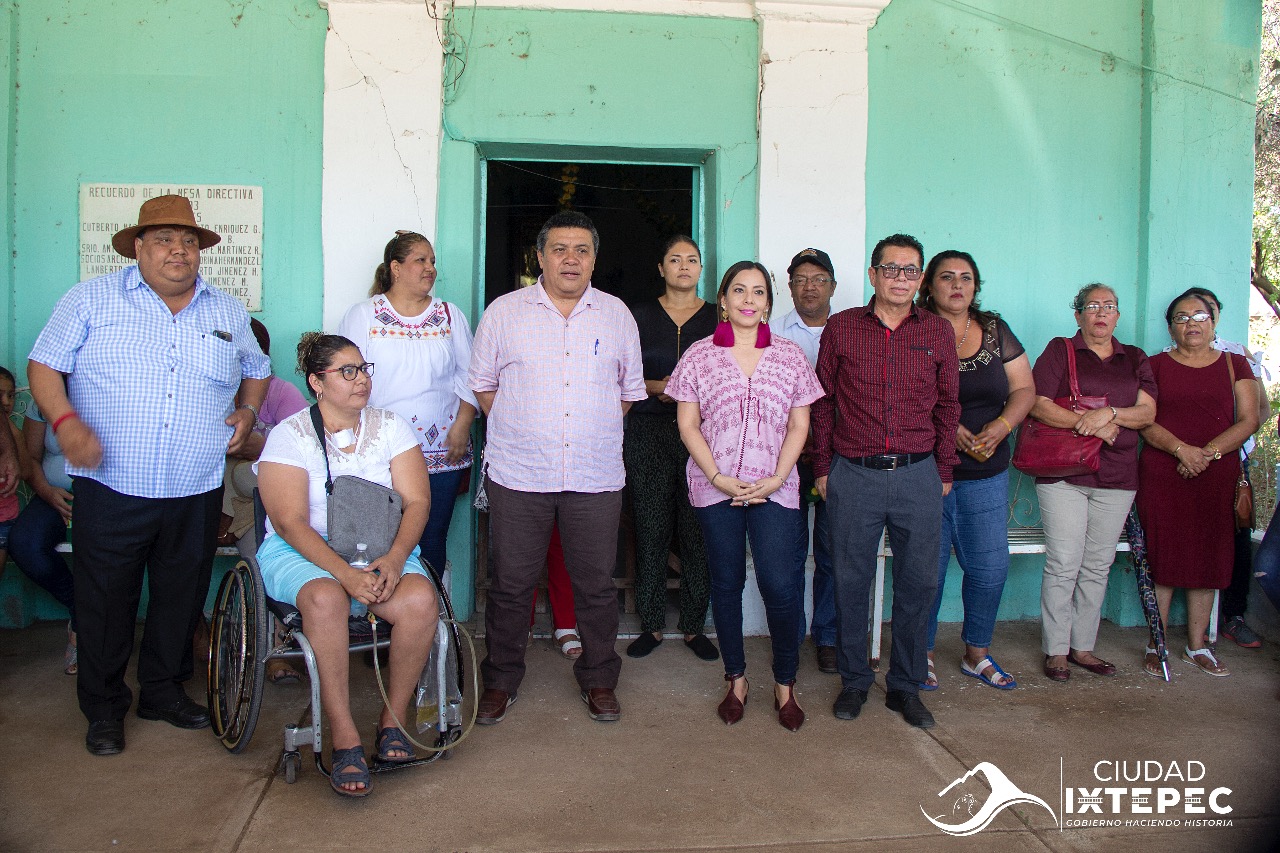 Inauguran ampliación de luz eléctrica en la Huana Milperia en Ixtepec