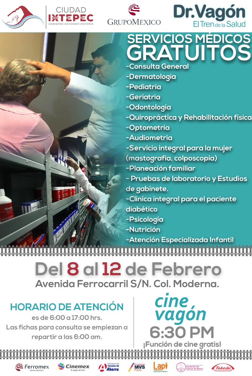 Regresa el Dr. Vagon a Ixtepec