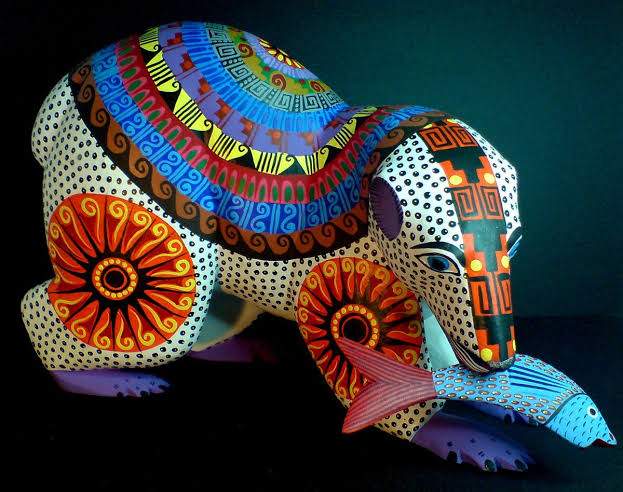 Alebrijes, figuras fantásticas hechas a mano