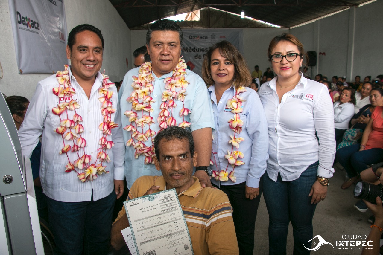 Instalan módulo digital de Registro Civil en Ixtepec