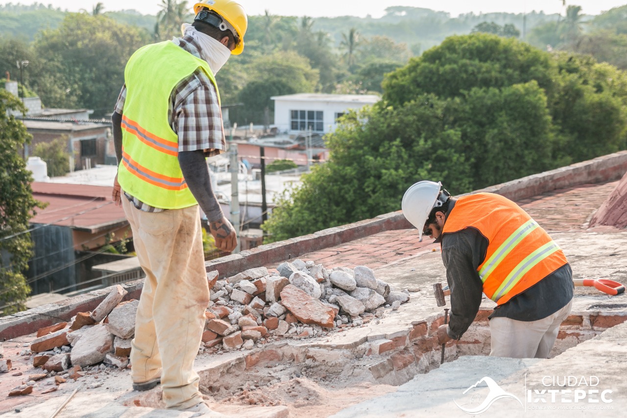 La reconstrucción continúa en Ixtepec