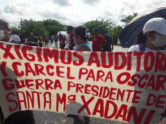 Santa María Xadani se hunde en la ingobernabilidad,  señalan a presidente municipal de actuar con favoritismo