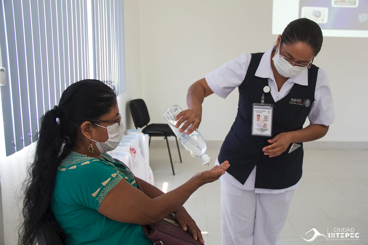 Ixtepec continúa  con acciones preventivas contra covid-19