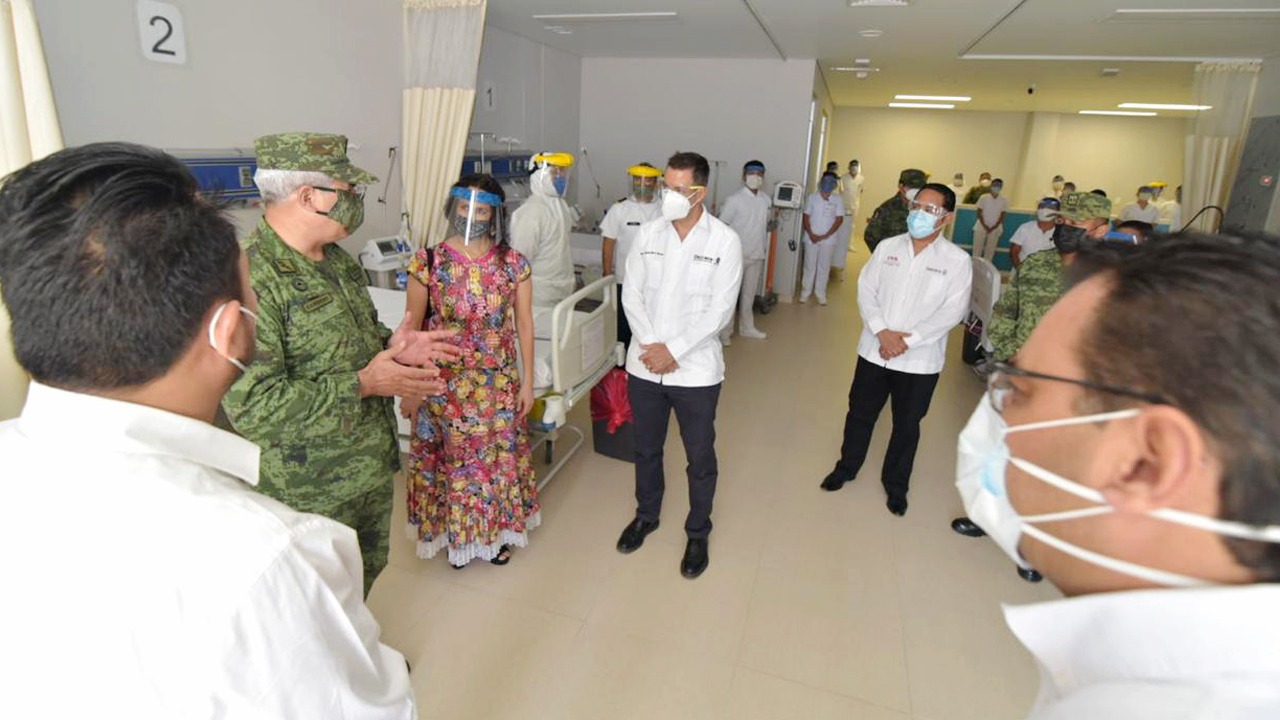 Alejandro Murat amplía la red de hospitales COVID en el Istmo de Tehuantepec