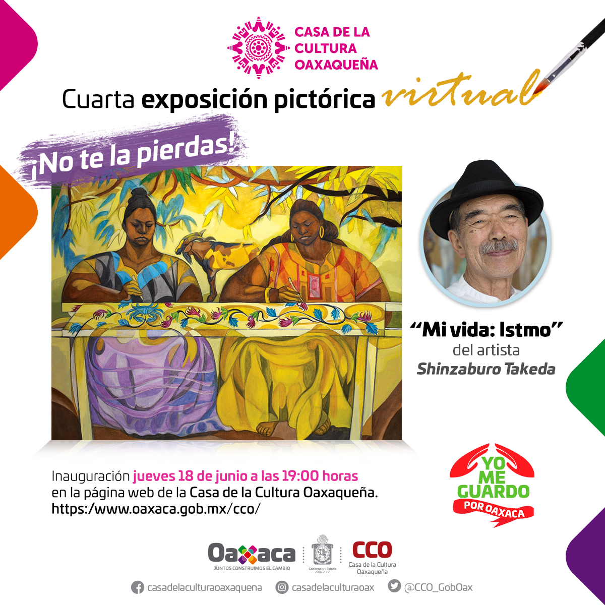 Por primera vez, exposición virtual de Takeda en la CCO