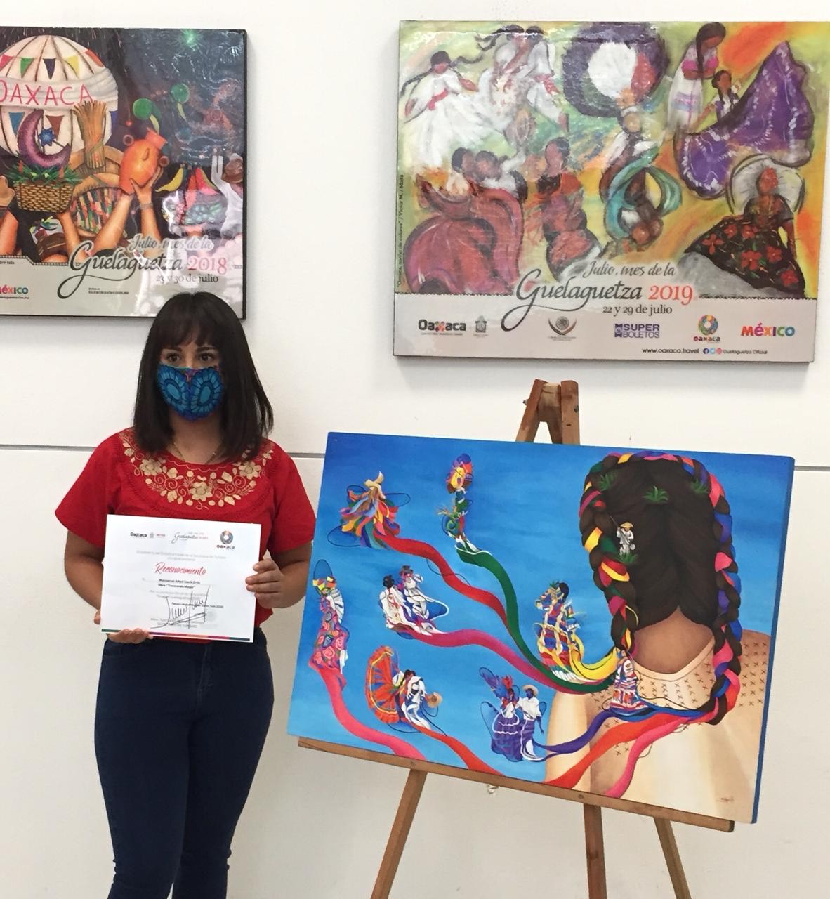 “Trenzando Magia”, será la Imagen oficial de la Guelaguetza 2020