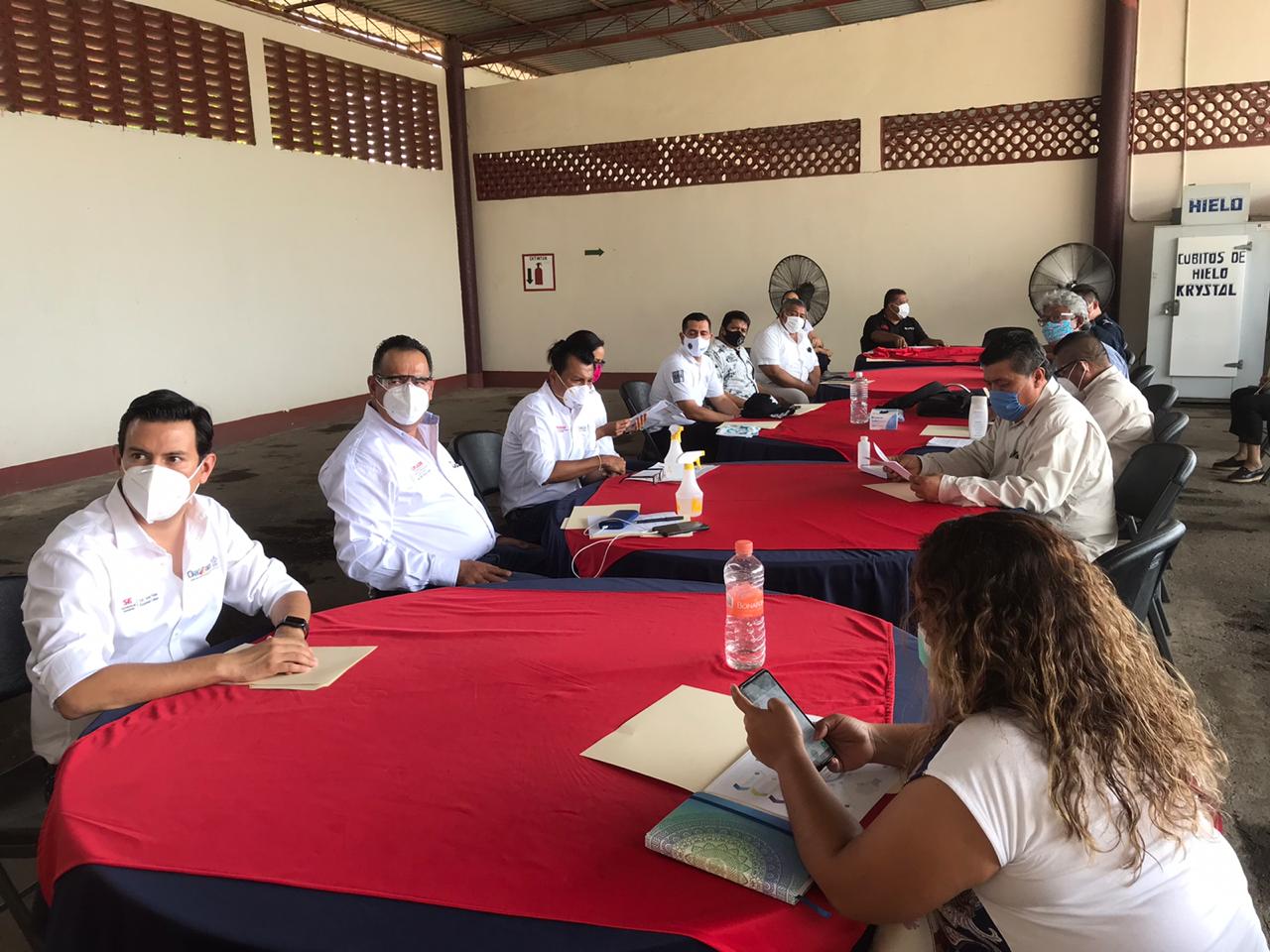 Se despliegan dependencias del Gobierno de Oaxaca  al Istmo de Tehuantepec para coordinar estrategia contra COVID-19
