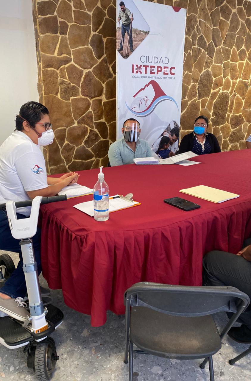 Ixtepec trabaja en protocolos ante el Covid con empresas