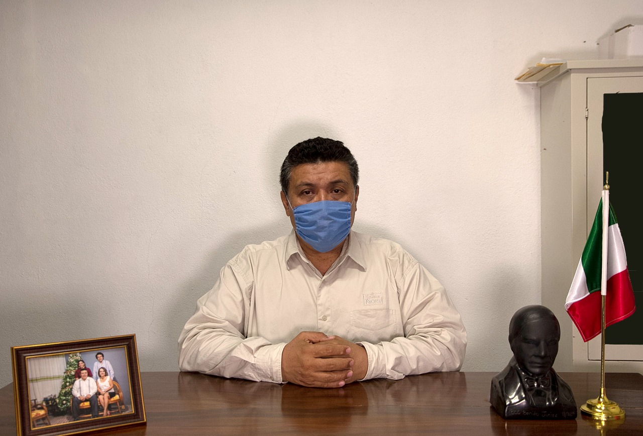 Asegura presidente municipal que  Ixtepec continúa en semáforo rojo