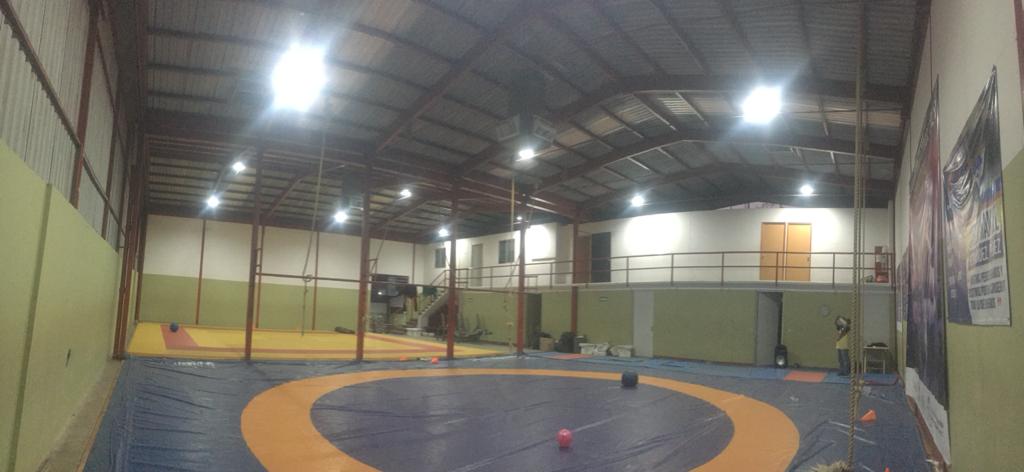 Realiza Incude Oaxaca mejoras y trabajos de mantenimiento al Centro Estatal de Deportes de Combate