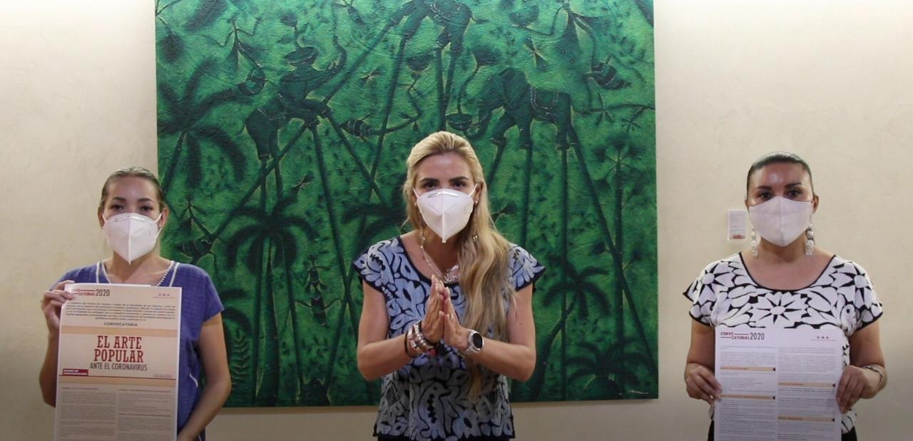 Anuncian DIF Estatal convocatoria “El arte popular ante el coronavirus”