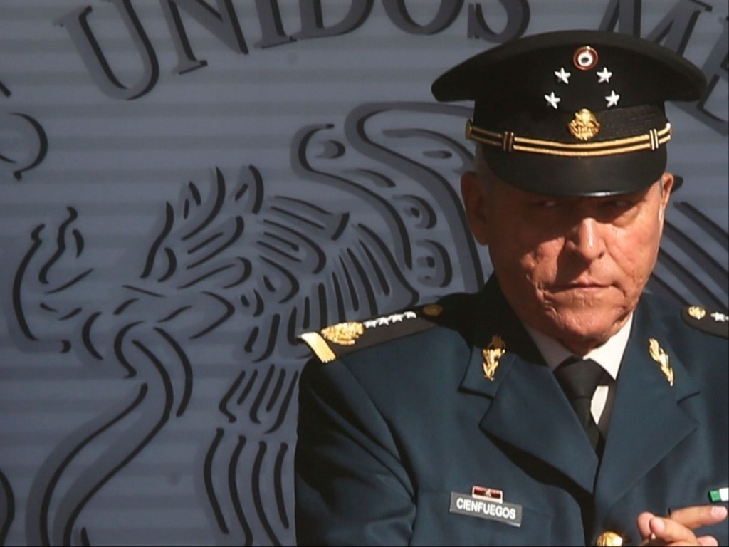 EU retira todos los cargos contra el general Salvador Cienfuegos