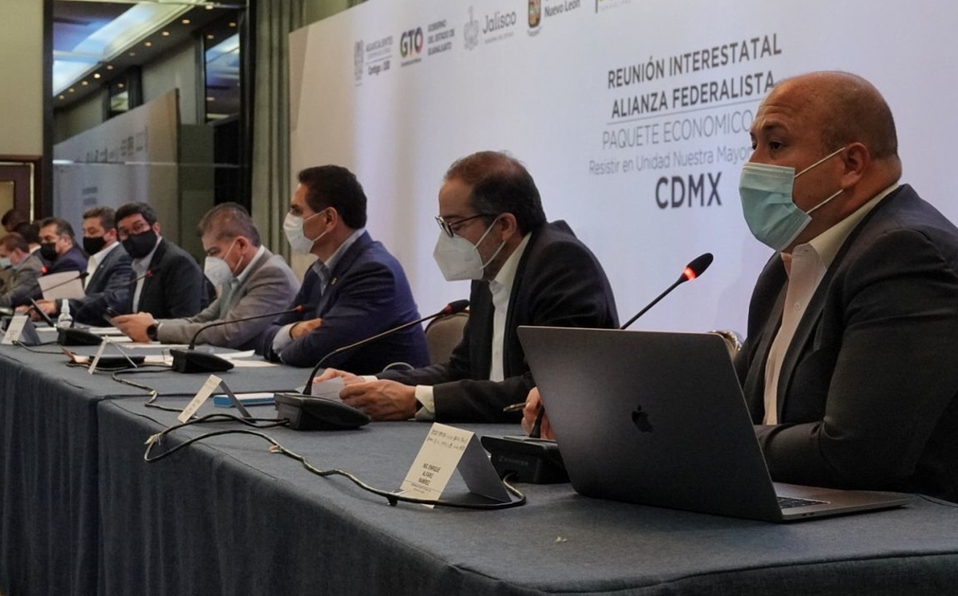 En carta, gobernadores aliancistas piden a AMLO más recursos que en 2020