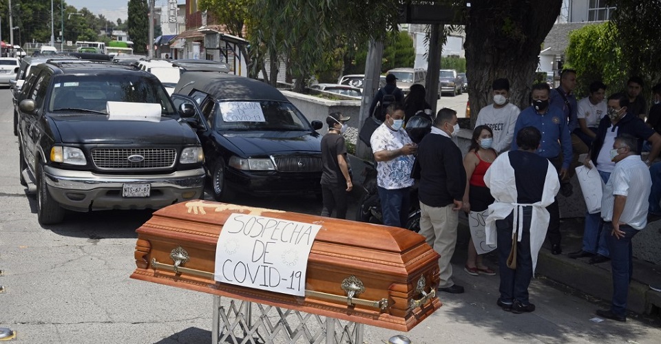 Han ascendido a 95 mil 225 decesos y 972 mil 785 casos acumulados de Covid-19