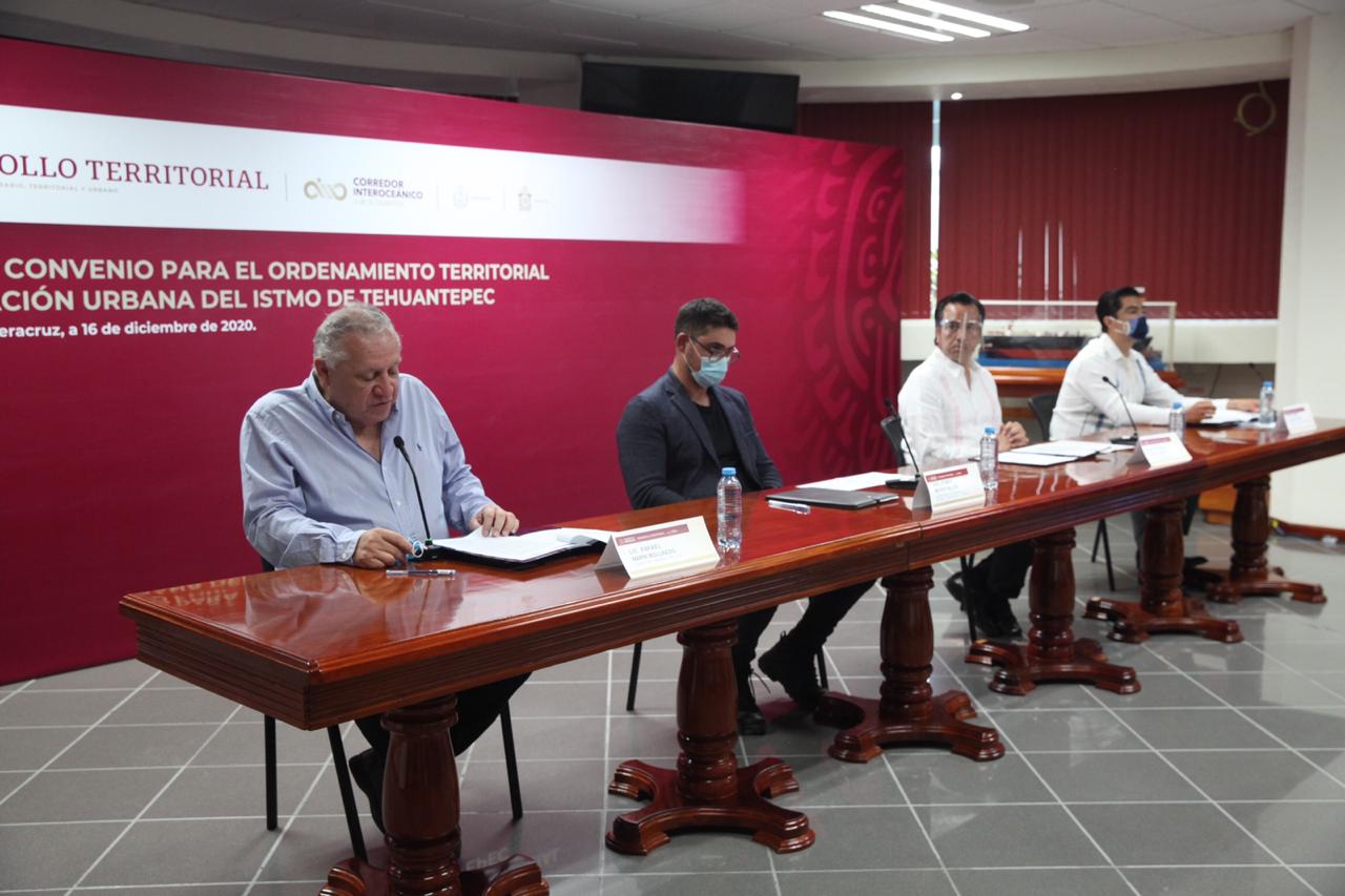 Gobiernos de Oaxaca y Veracruz, unidos para el Ordenamiento Territorial del Istmo de Tehuantepec