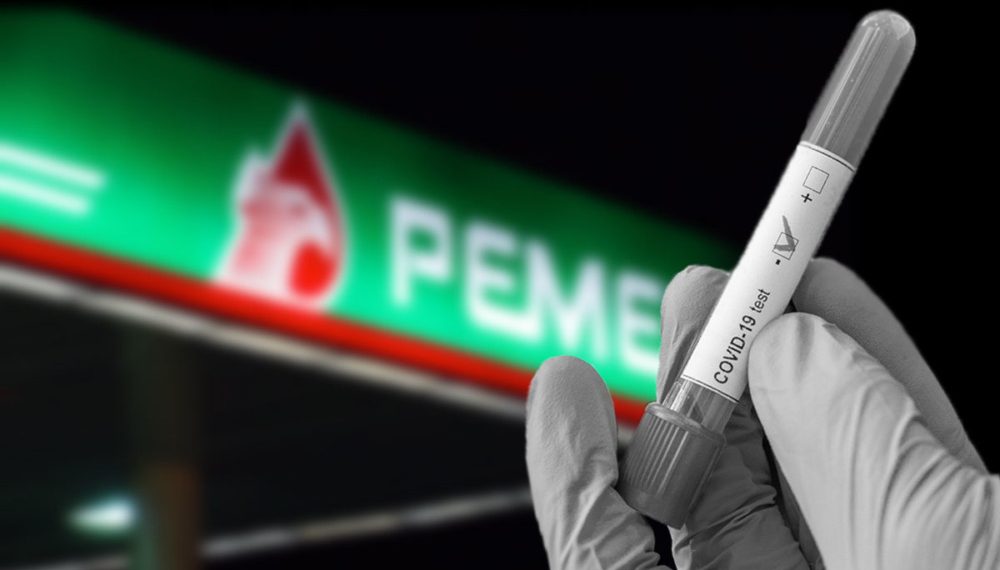Más de 9 mil casos de Covid-19 en PEMEX