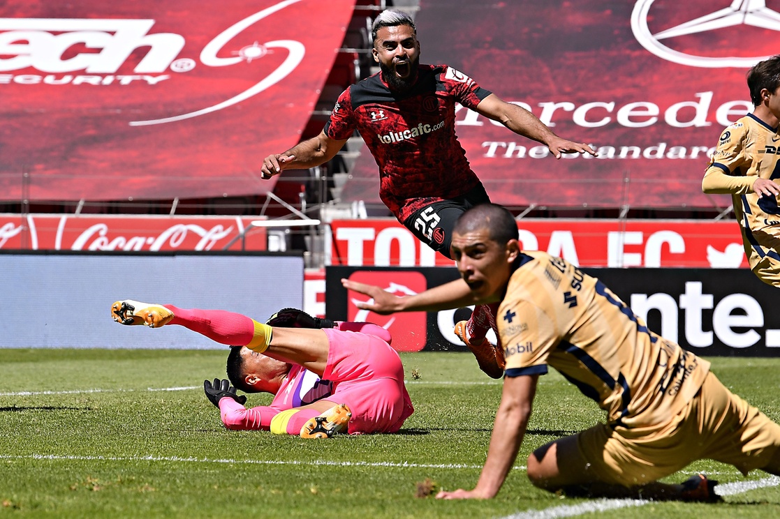 Club Toluca festeja 104 años con victoria 1-0 ante Pumas