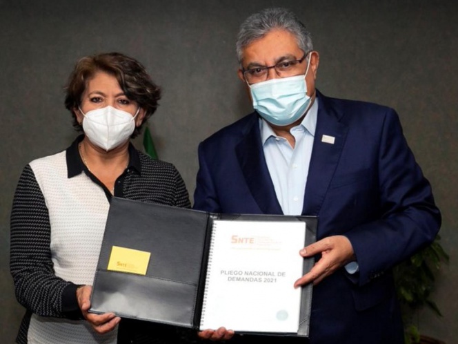 SEP recibe Pliego Nacional de Demandas 2021 del SNTE