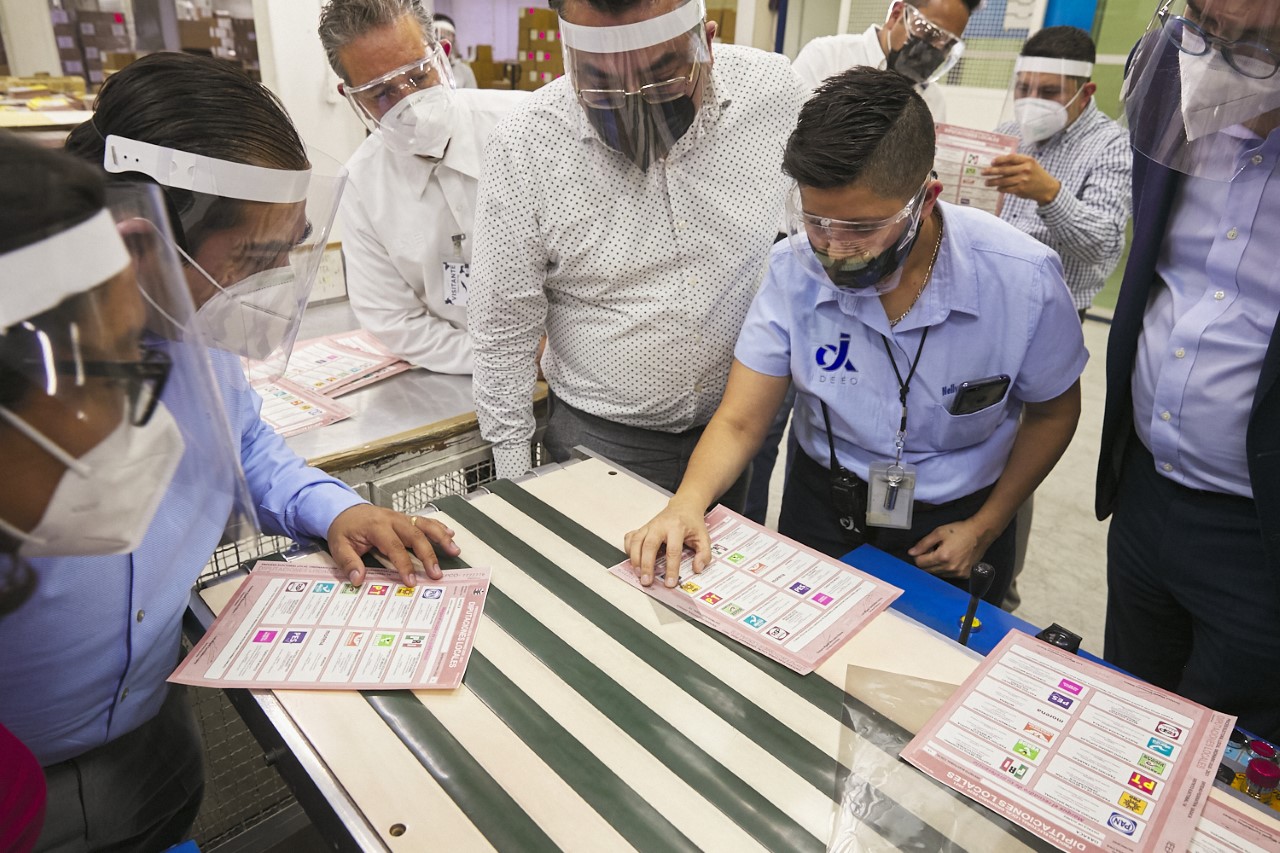 IEEPCO da inicio a impresión de boletas electorales para Oaxaca