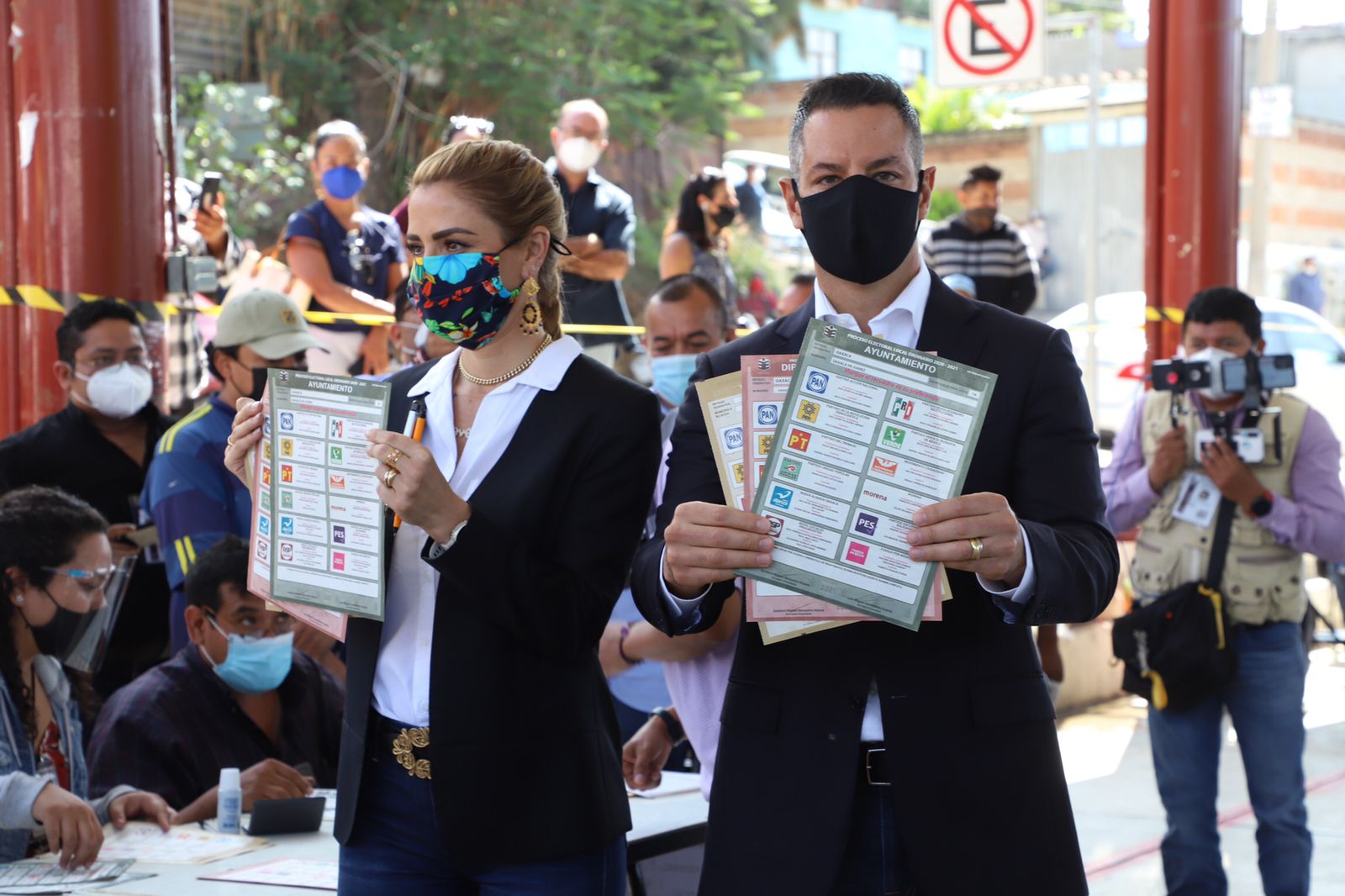 En esta Jornada Electoral gana Oaxaca con la participación ciudadana: AMH
