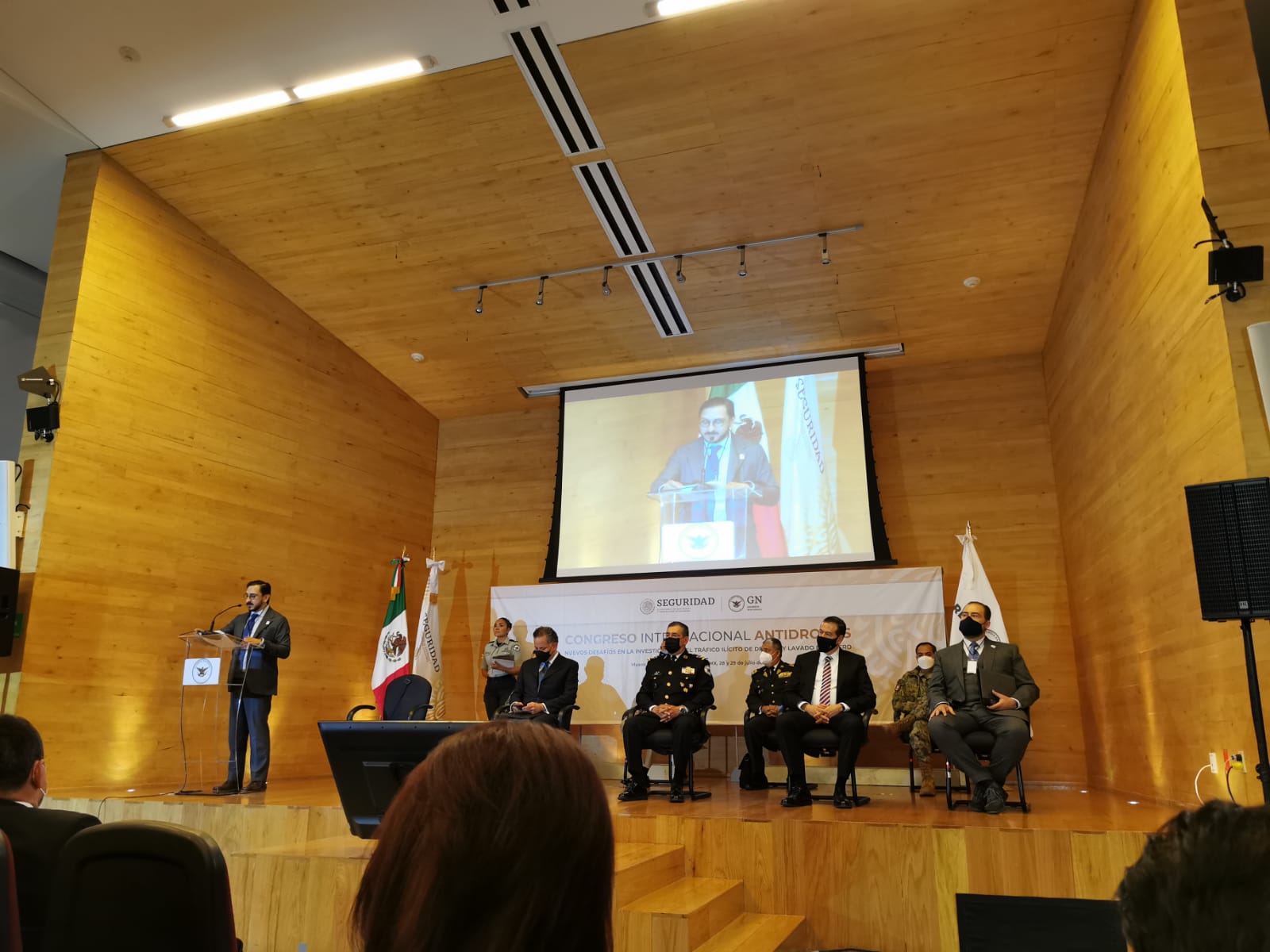 Participa SSPO en el Congreso Internacional Antidrogas