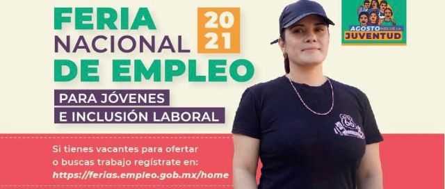 Realiza STPS ferias nacionales de empleo para jóvenes y fomentar la inclusión laboral