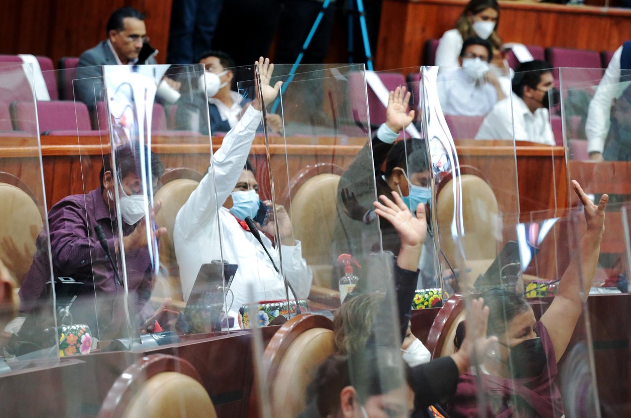 Avala Parlamento oaxaqueño rechazos y ratificación de funcionarios del Tribunal de Justicia
