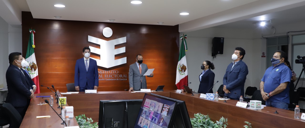 Inicia Proceso Electoral Ordinario 2021-2022 en Oaxaca