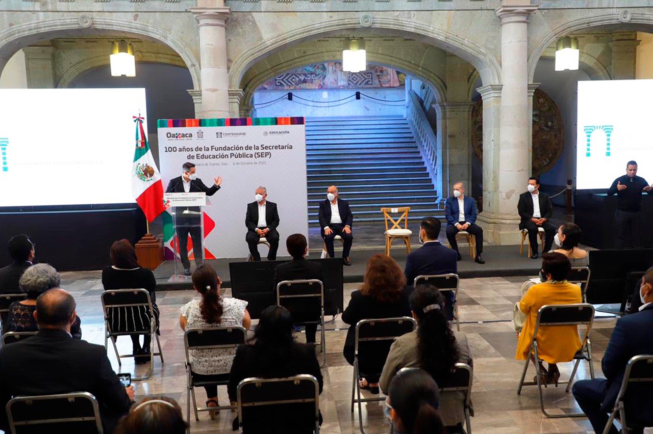Conmemora Oaxaca centenario de la creación de la SEP