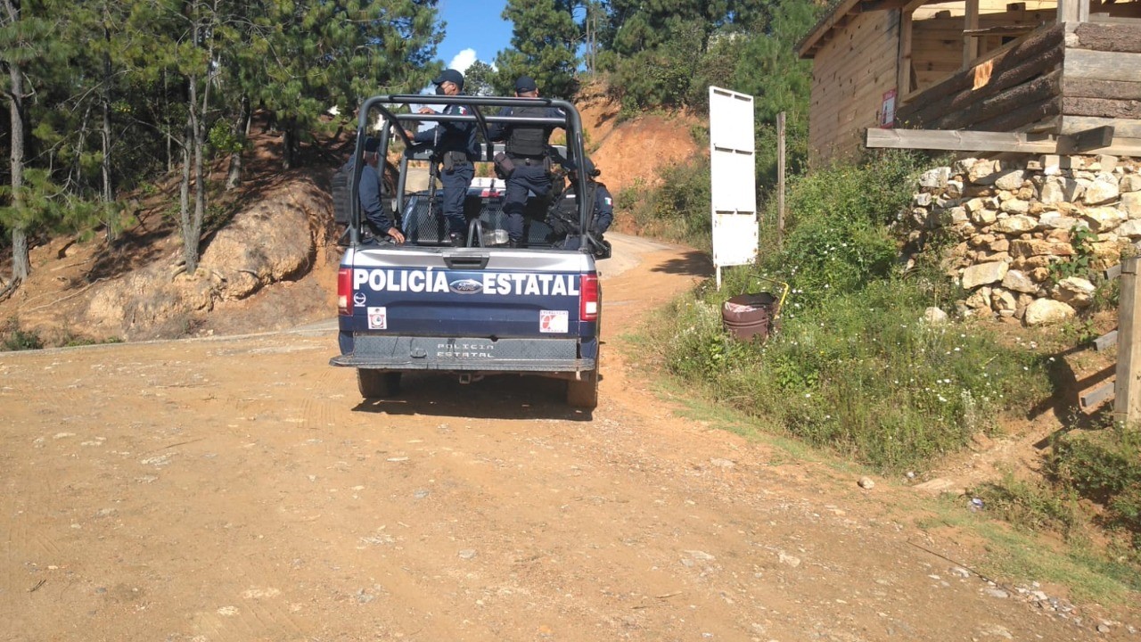 Mantiene SSPO y Guardia Nacional presencia San Esteban Atatlahuaca