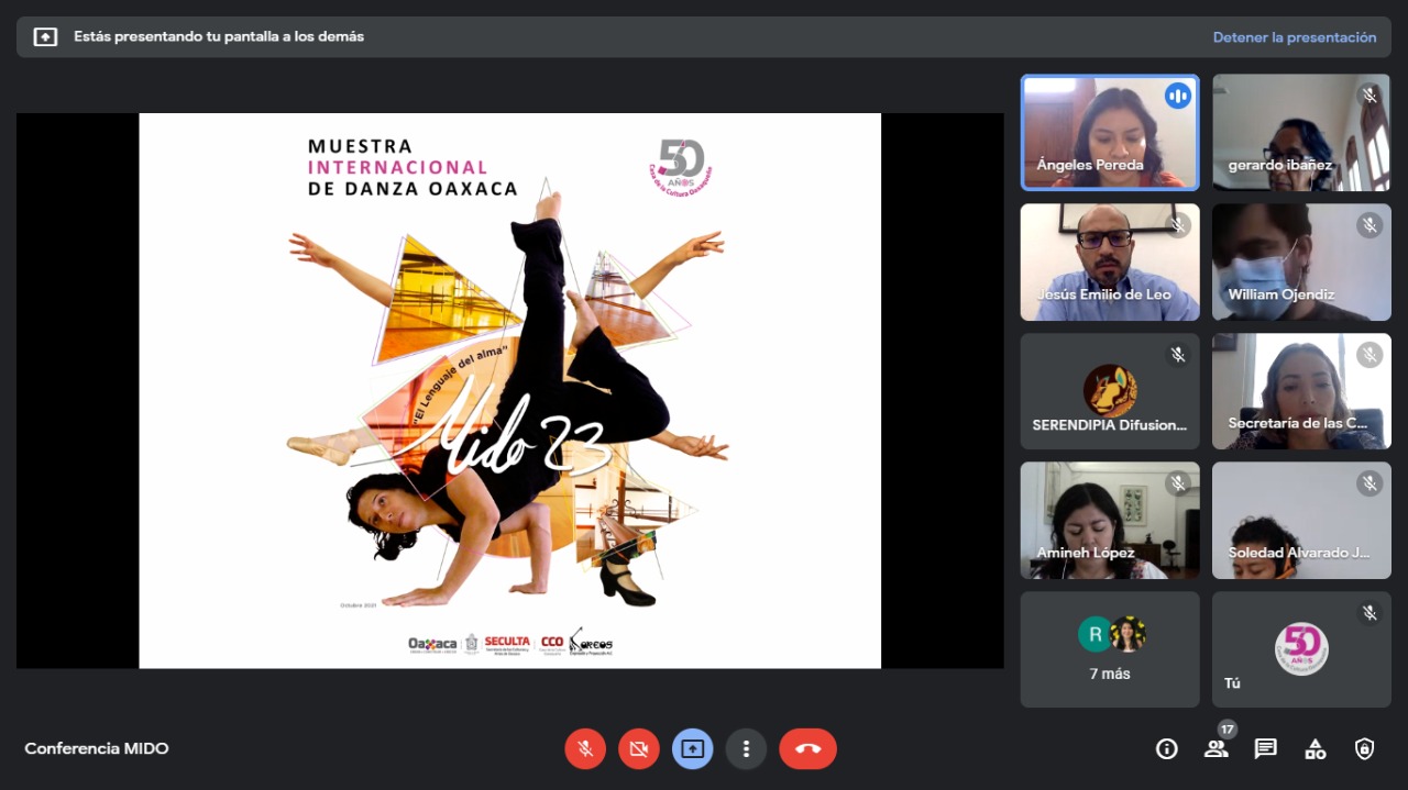 Presentan la 23 Muestra Internacional de Danza Oaxaca