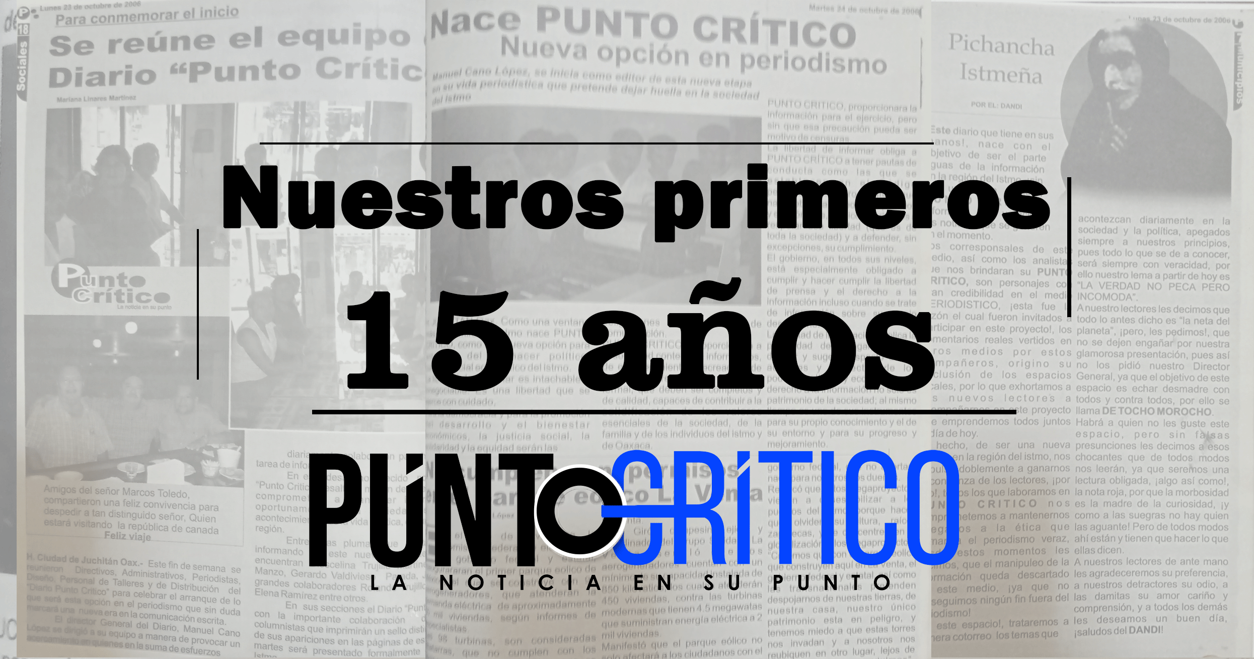 Nuestros primeros 15 años