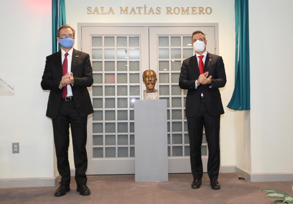 Honra Embajada de México en Estados Unidos memoria de Matías Romero