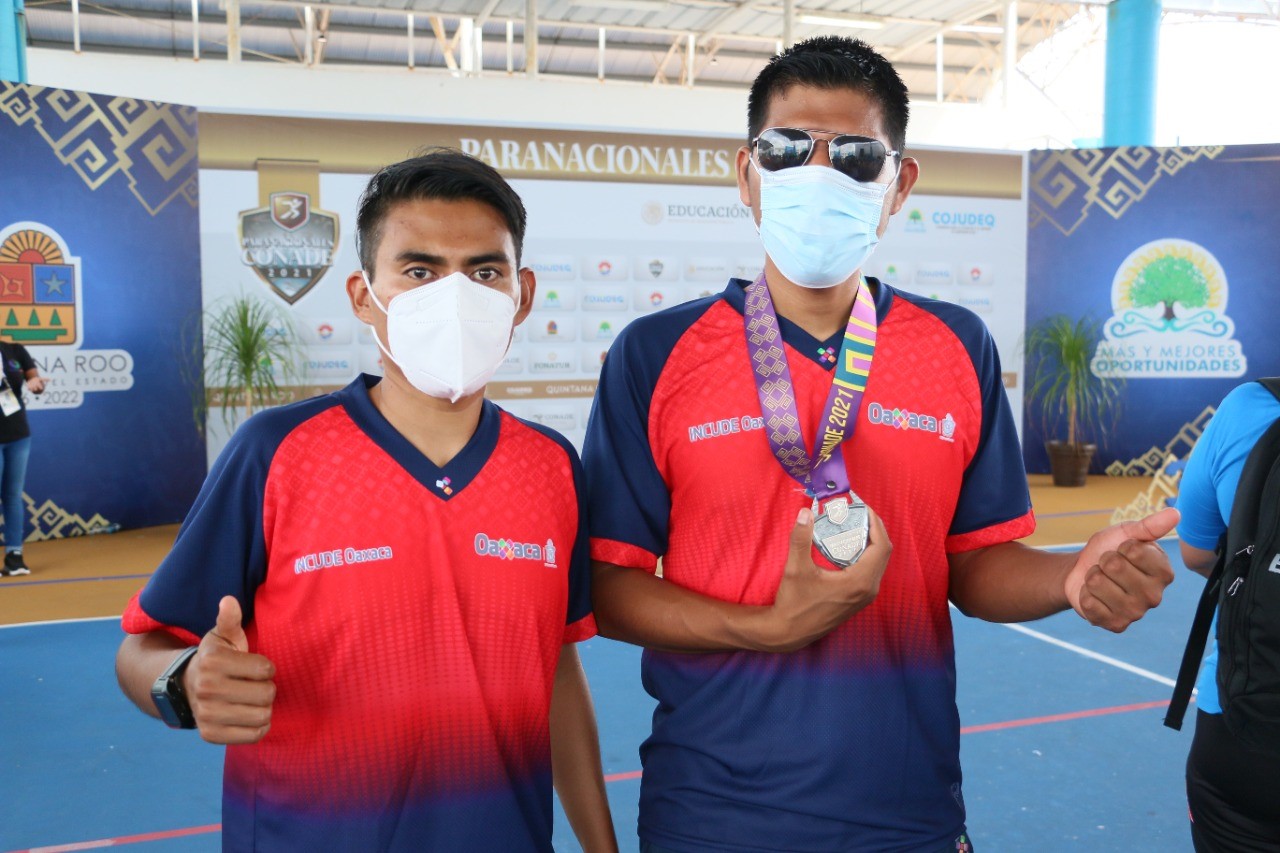 La selección Oaxaca suma una de oro y par de platas en los Paranacionales Conade