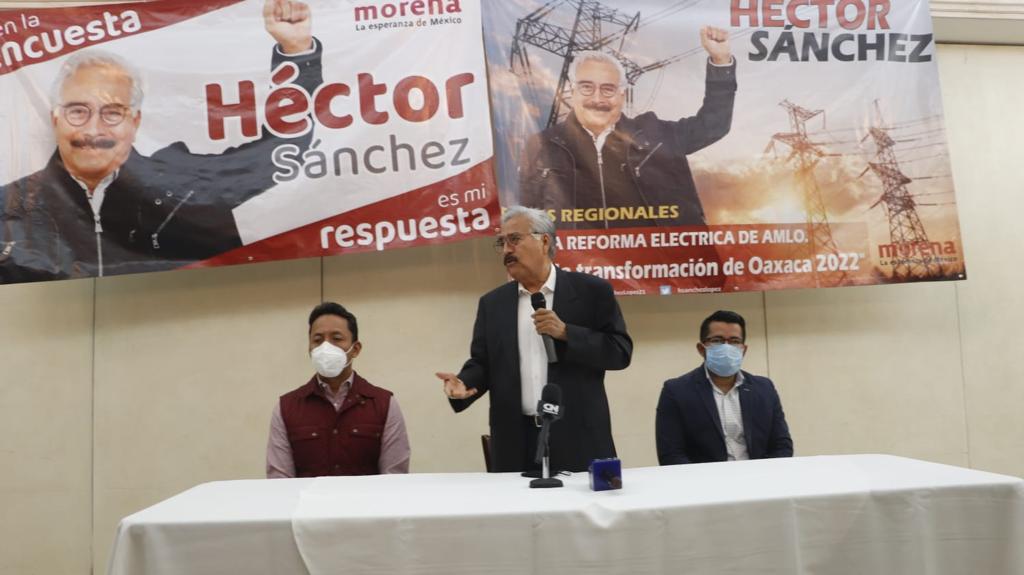 Pide Héctor Sánchez piso parejo en la selección de aspirantes a la candidatura por morena