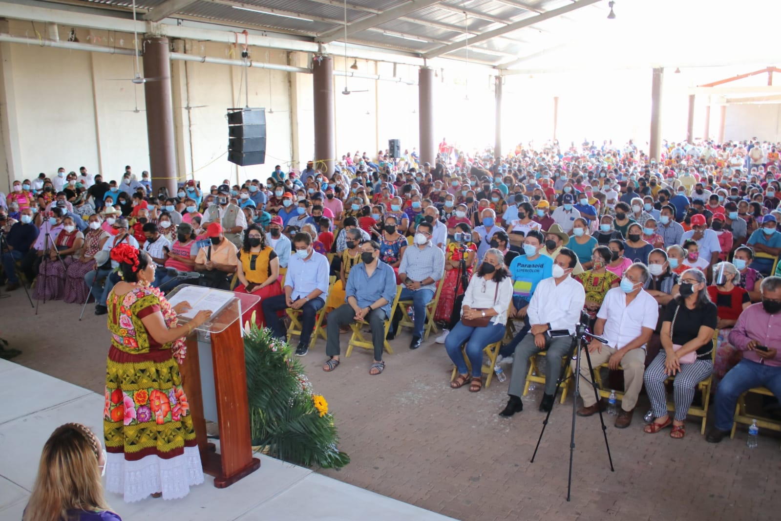 Ante los pueblos del distrito XX, rinde Gloria Sánchez su Tercer Informe Legislativo