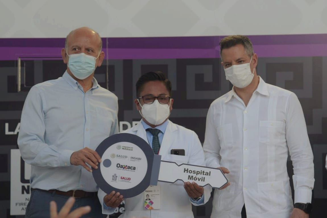 Fortalecen Gobierno de Oaxaca y de México el sector salud de la entidad