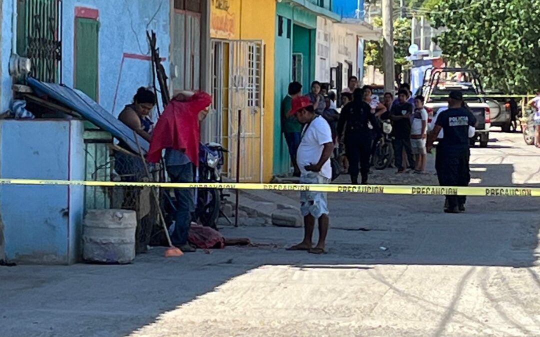 Ejecutan a una persona en Tehuantepec