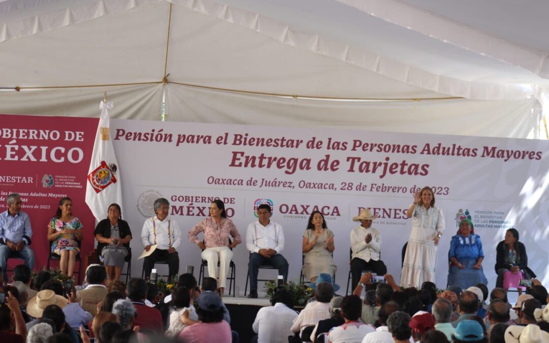 Se han beneficiado a más de 400 mil adultos mayores en apoyos: Nancy Ortiz
