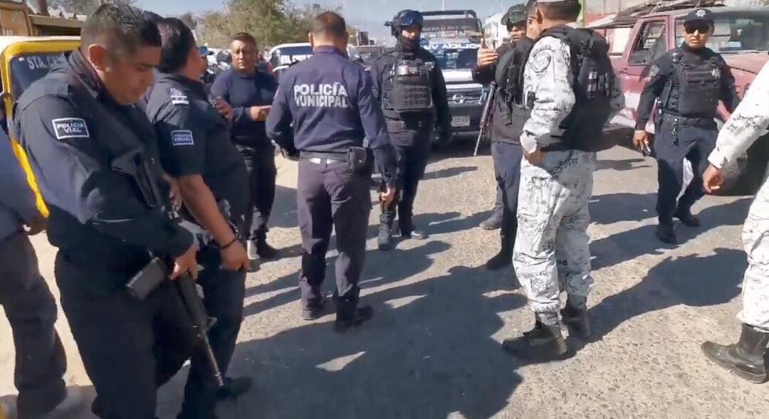 Se enfrentan mototaxistas en Xoxocotlán