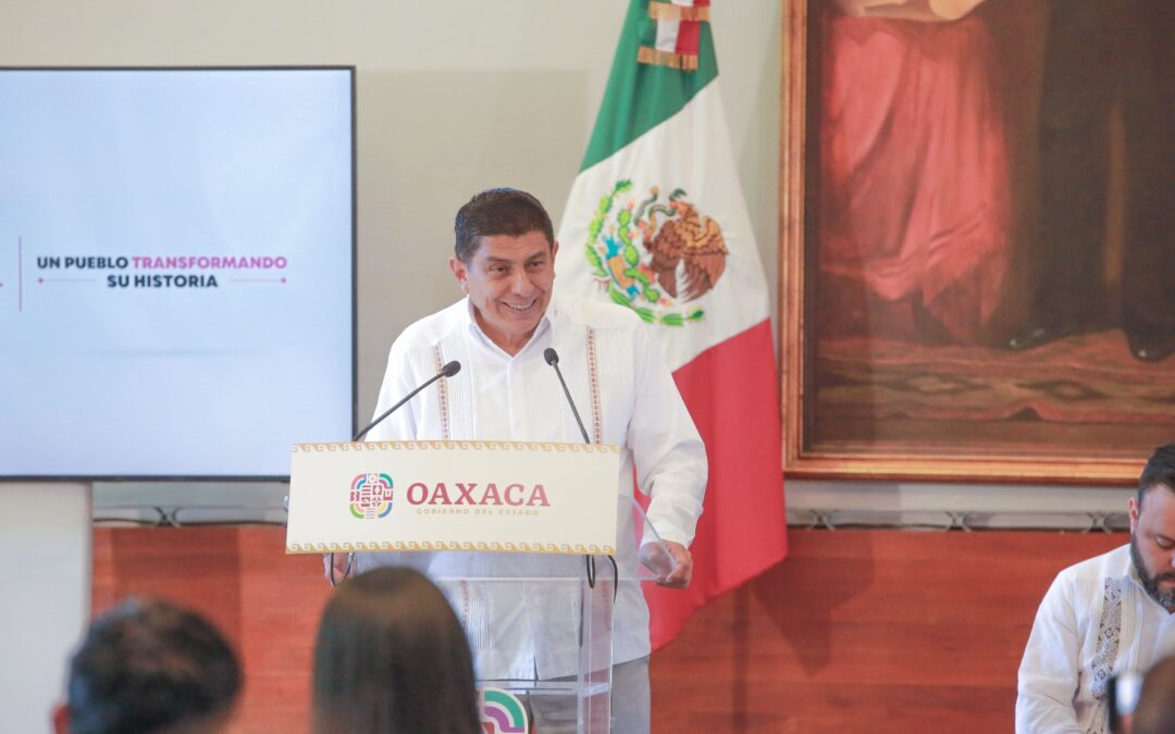 Celebra Gobierno de Oaxaca acuerdos en San Vicente Coatlán  para permitir reinicio de obra en supercarretera a la Costa