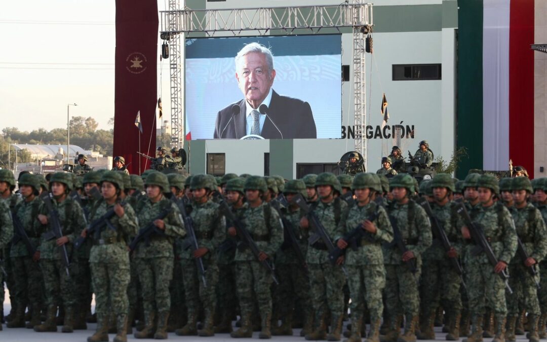 “Apoyo en seguridad de fuerzas armadas no es militarización”