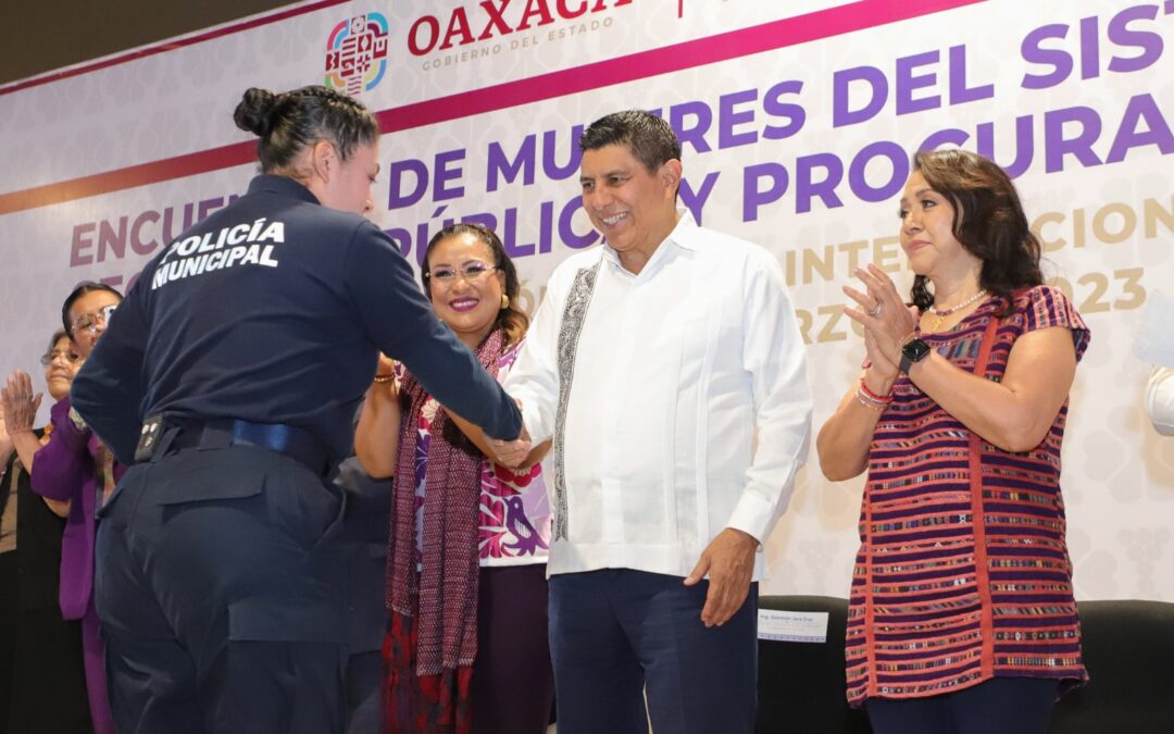 Reconoce Salomón Jara aportación de las mujeres en la  prevención del delito y la lucha contra la inseguridad