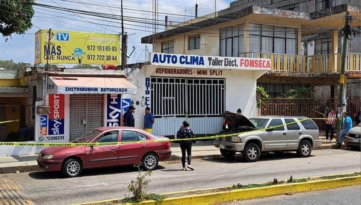 Ejecutan al dueño de un taller en Matías Romero 